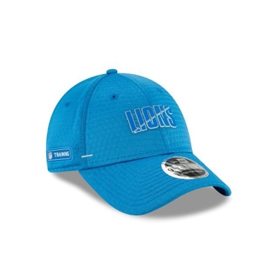 Detroit Lions Gorra | New Era NFL Official Summer Sideline Stretch Snap 9forty Snapback Cap Mexico - Azules